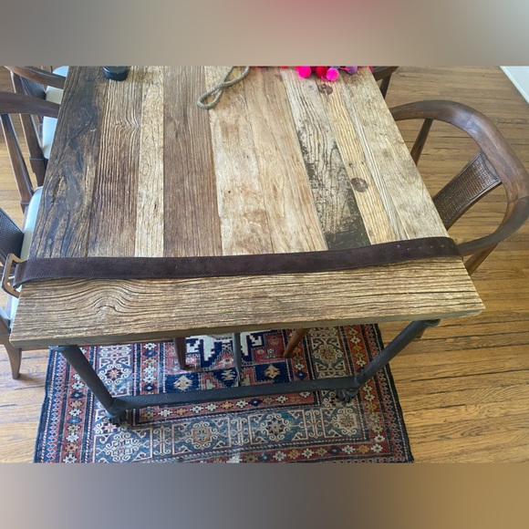 Brown suede belt with leather inside medium - Picture 1 of 5